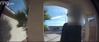 Neighbors believe alleged burglar entered Henderson home through doggy door