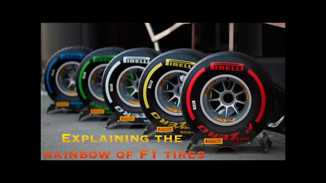 Explaining F1's Rainbow of Tire Choices