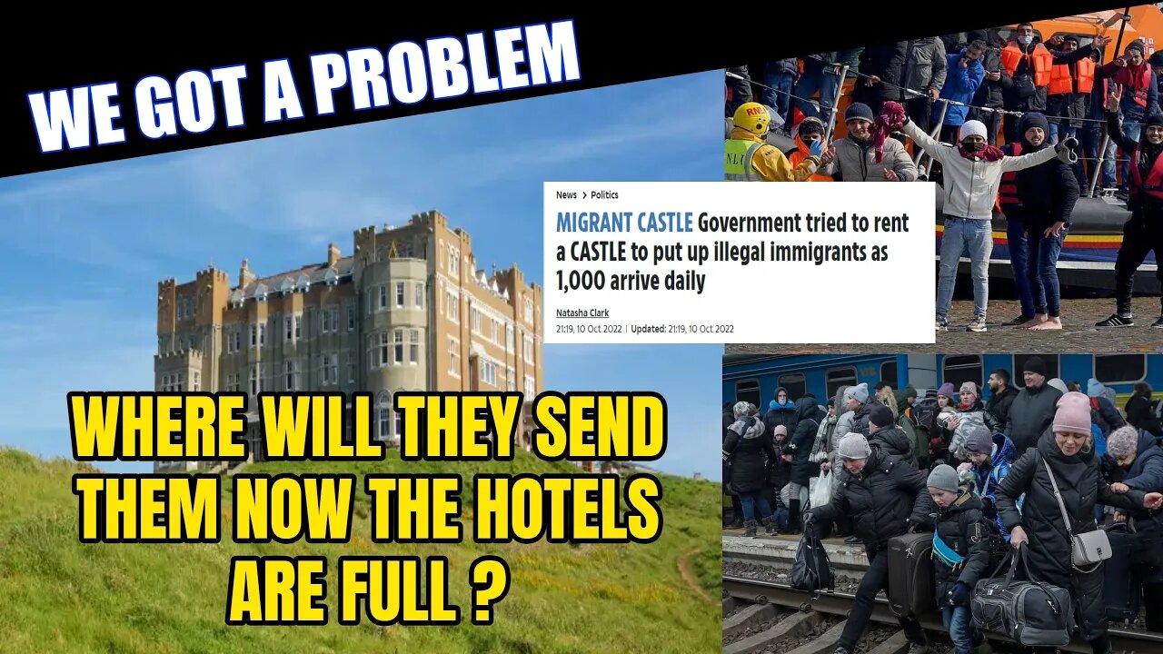 Castle Hotel Rejects Illegal Immigrant Contract & Ukrainian Refugees Now Need Houses