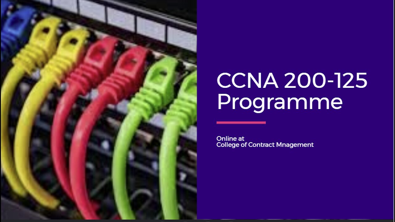 CCNA 200 - 125 Programmes
