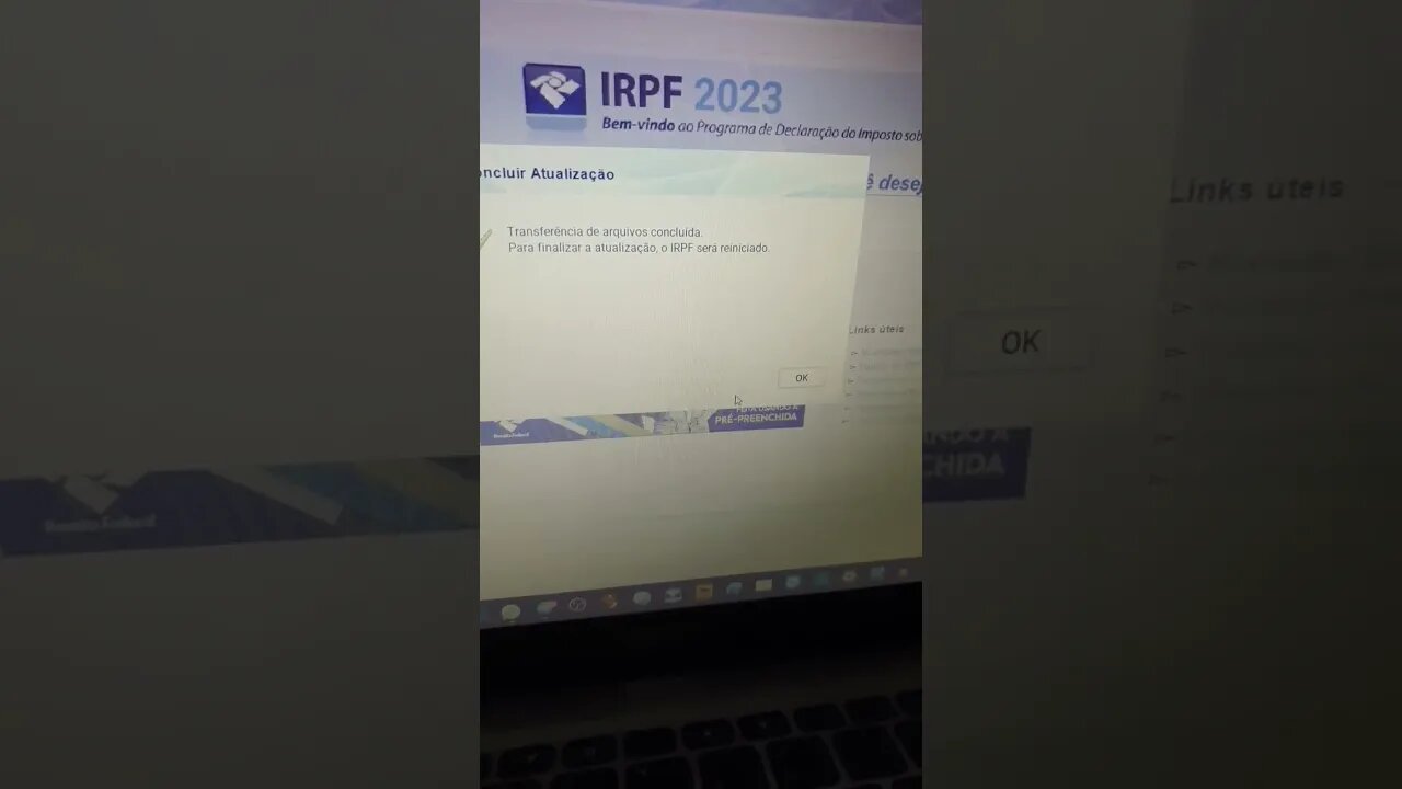 já teve a primeira atualização do imposto de renda pessoa física 2023 ... software bugado demais 💸💸💸