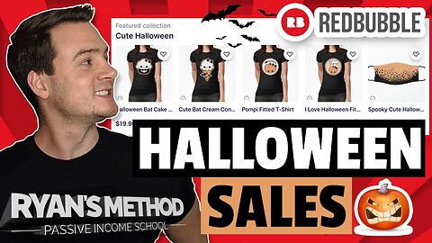 Increase Redbubble Sales w/ a Featured 🎃 Halloween Collection!