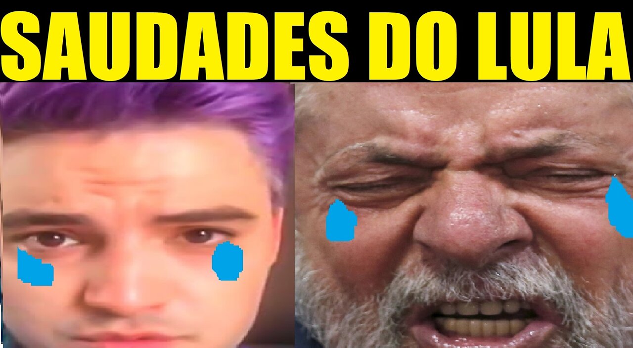 FELIPE NETO E UOL COM SAUDADES DE LULA