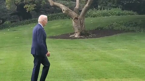Biden, Making Mid-Morning Return After 11 Days On Vacation, Walks By Press Without Taking Questions