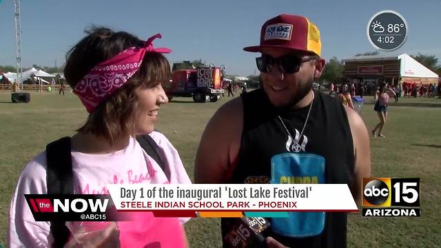 Lost Lake Festival kicks off at Steele Indian School Park