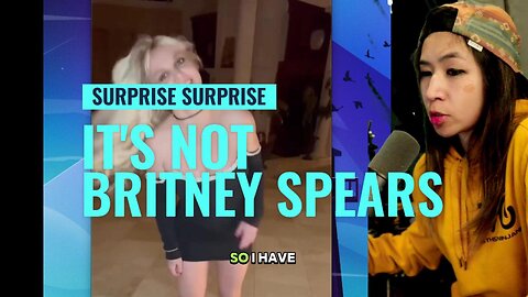 surprise, surprise, it's not #britneyspears #glitches that show you it is #aibritneyspears