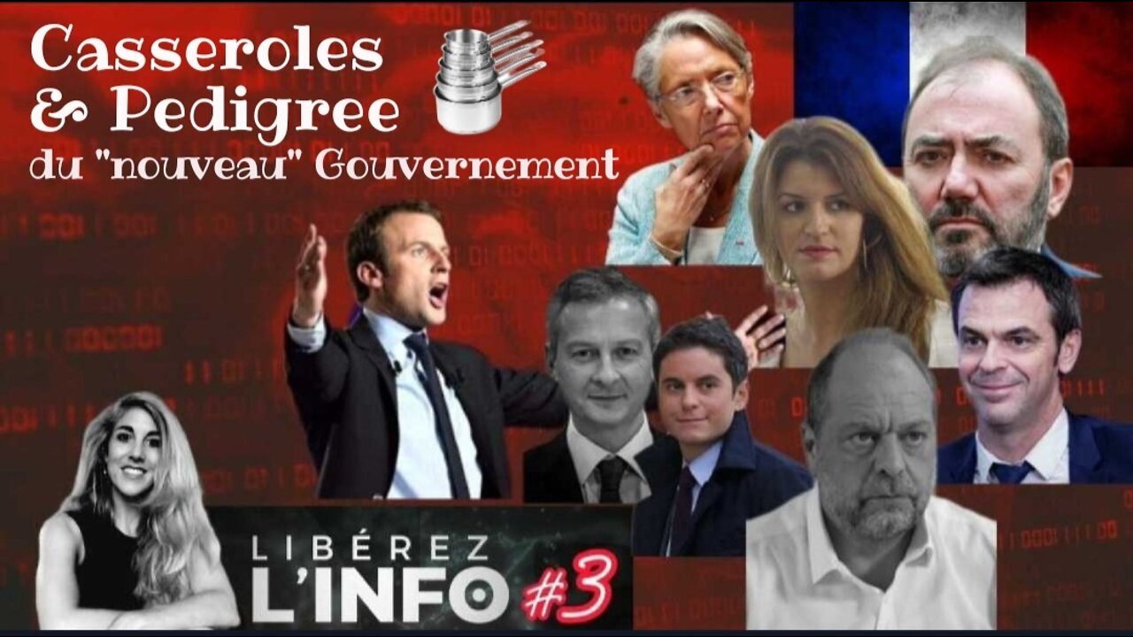 Casseroles & Pedigree du "nouveau" gouvernement français AUTO-REVERSE - 2022