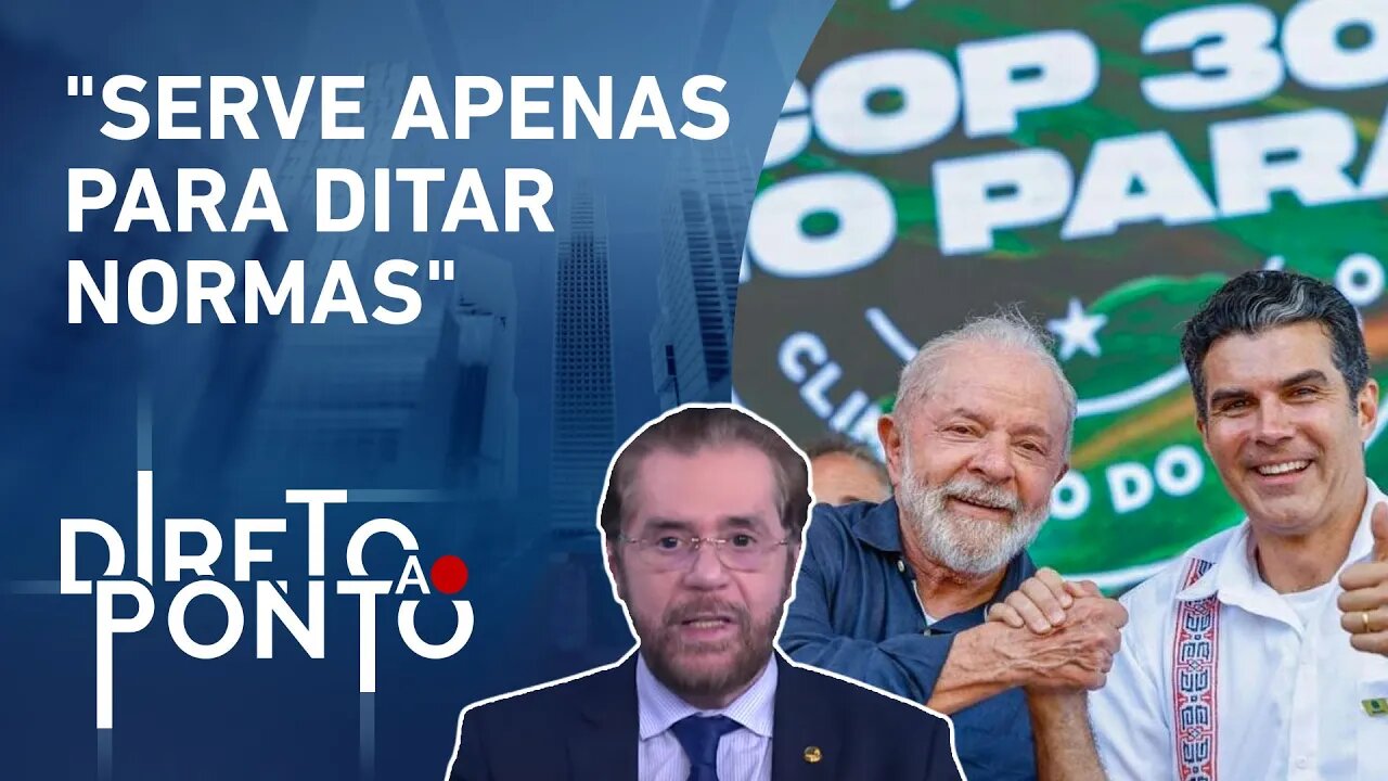 Plínio Valério sobre COP 30 no Brasil: "Não serve para nada" | DIRETO AO PONTO