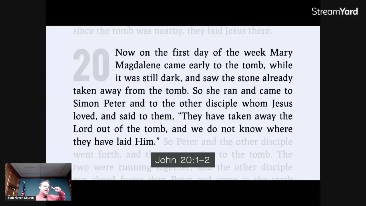 Christology 68 - Jesus' Appearances Following His Resurrection