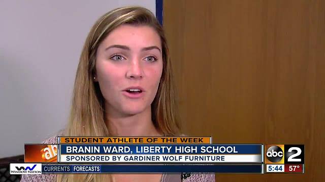 Student Athlete of the week: Branin Ward