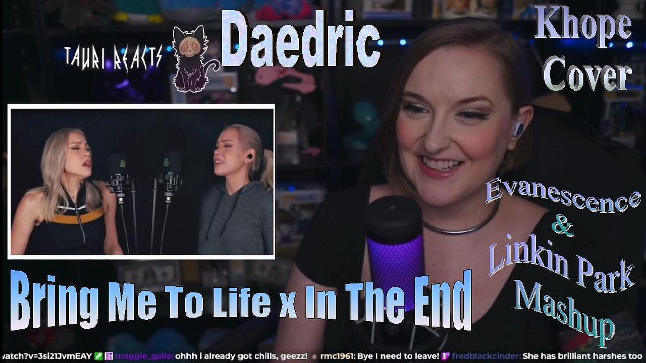 Daedric - Bring Me To Life x In The End (Khope Cover) - Live Streaming With Tauri Reacts