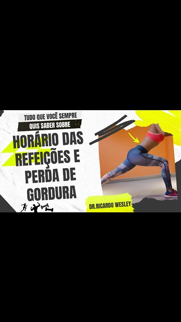 Horário das refereições e emagrecimento #emagrecer #emagrecimento #perderpeso #perdergordura