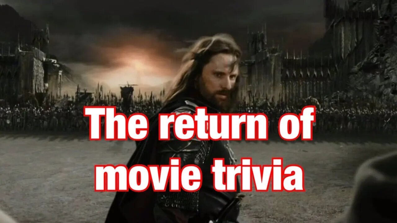 The return of the king movie trivia #middleearth #movietrivia #thelordoftherings