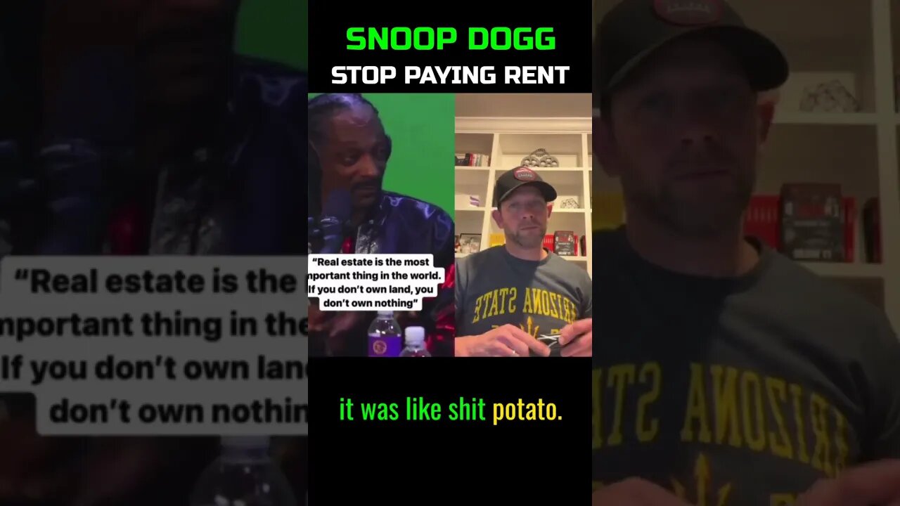 Snoop Dogg MOST Important Interview 🤯 Snoop Dogg on Owning Real Estate #SnoopDogg #buyahome #rapper