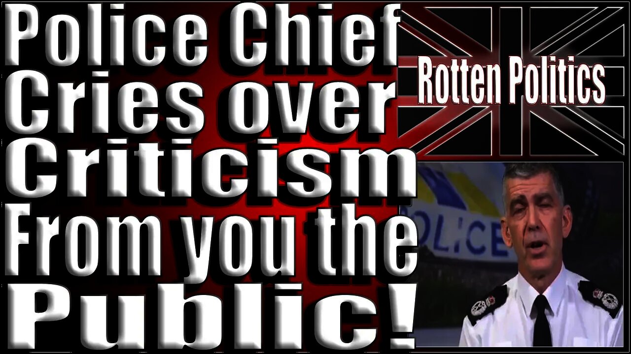 Police chief cries over criticism from you the public