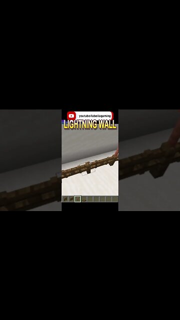 Lightning Spruce Wall | Minecraft