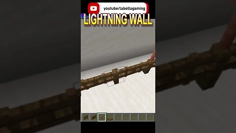 Lightning Spruce Wall | Minecraft