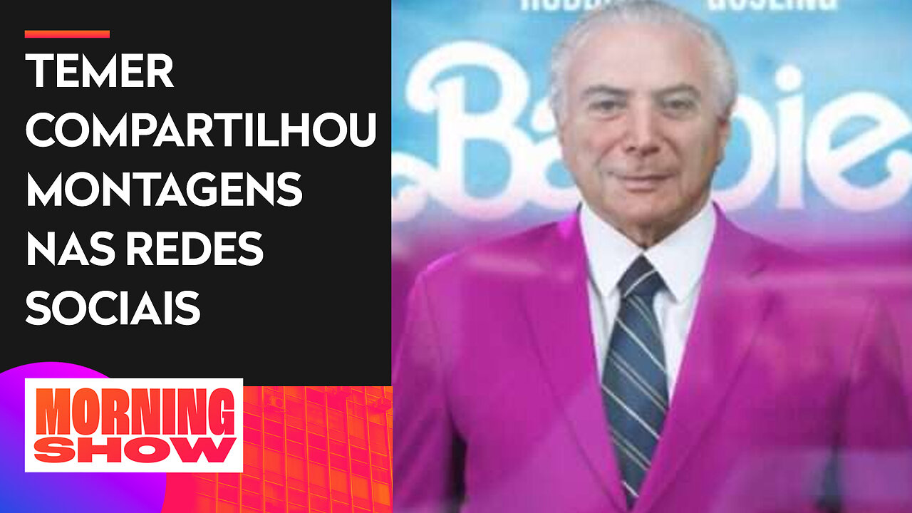 Michel Temer apaga vídeo em que se veste de rosa com música de “Barbie”