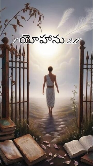 1 యోహాను 2:17 - లోకమును దాని ఆశయు గతించిపోవుచున్నవి గాని, దేవుని చిత్తమును జరిగించువాడు...