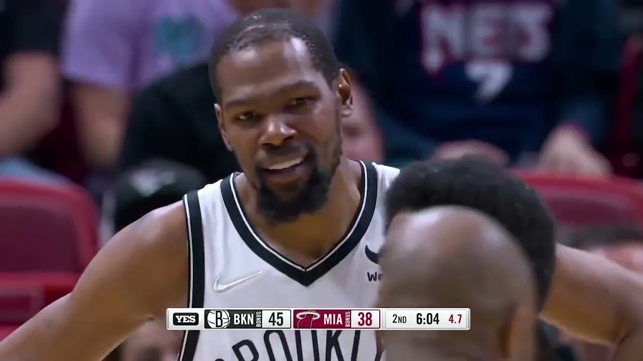 Bam Adebayo BLOCKS Kevin Durant and calls a TECH foul for CLAPPING his hands ONCE.