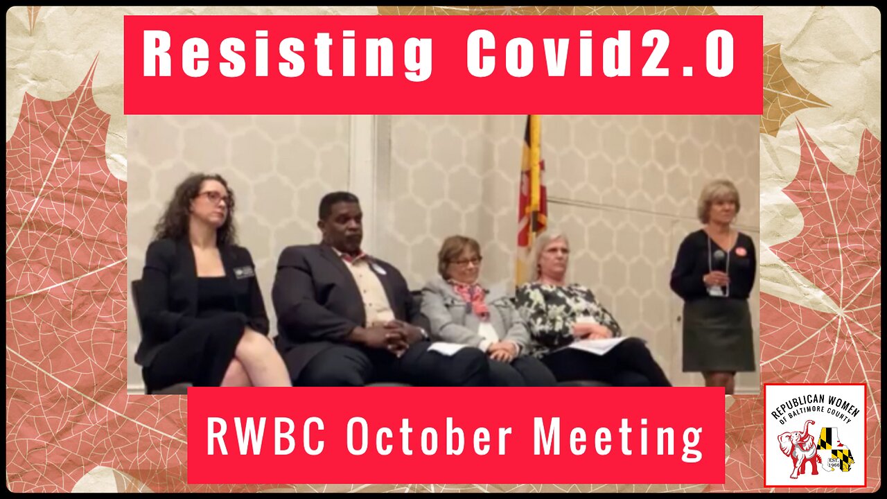 Resisting Covid 2.0 - RWBC October Meeting