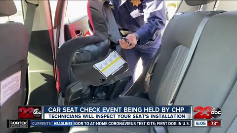 CHP bringing back car seat check events