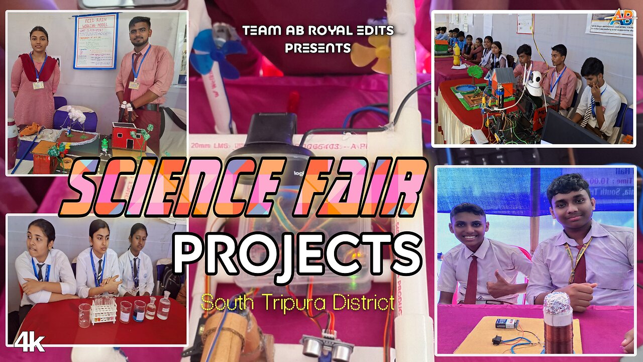 All Models and project of Youth Festival and Science Fair 2024 | AB Royal Edits