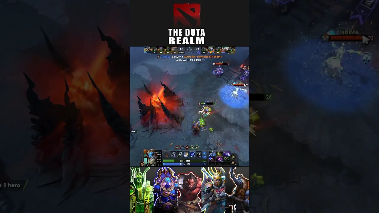 Update 7.33 is Crazy 🔥 | Slark Rampage | #dota2