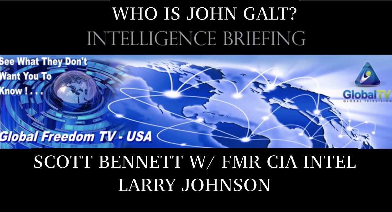 FMR CIA Scott Bennett W/ FMR CIA JOHNSON-RUSSIA, BALTIMORE, GAZA, INTEL DROPS. TY JGANON, SGANON