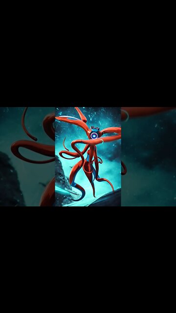 AI generated Deoxys #whosthatpokemon #pokemon