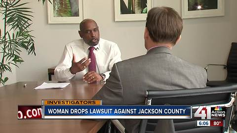 Woman drops lawsuit against Jackson County