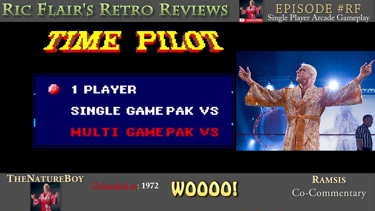 Nature Boy Ric Flair Retro Reviews | Arcade Gameplay | To Be the Man You Gotta Beat the Man! WOO!