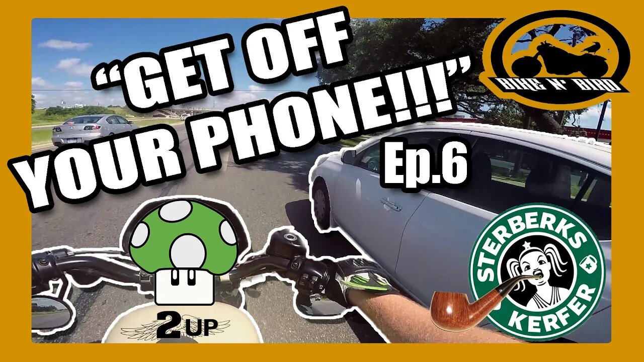 Starbucks, Smoking Pipes, and 2-up - Bike N' Bird Motovlog Ep.6