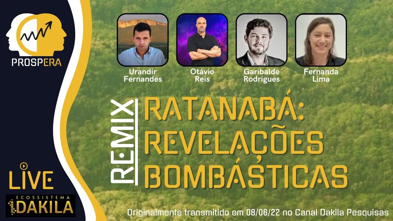 LIVE • RATANABÁ REVELAÇÕES BOMBÁSTICAS – COMPLETA sem cortes (RE-POST de Urandir Responde)