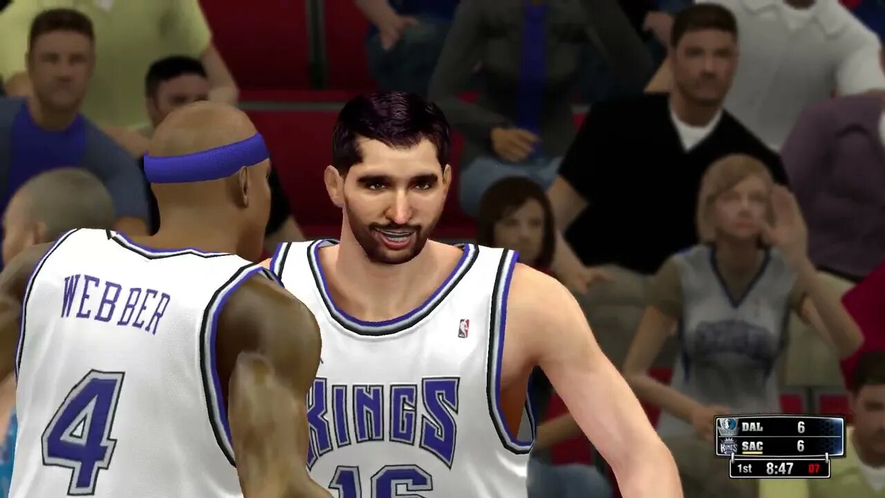 NBA Simulations: The 2002 Sacramento Kings vs The 2011 Dallas Mavericks @ Arco Arena