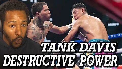 THE DESTRUCTIVE POWER OF GERVONTA DAVIS | REACTION!!!