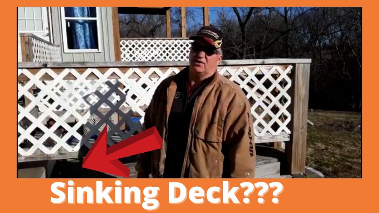 Jacking Up A Deck - Jacking A Porch up