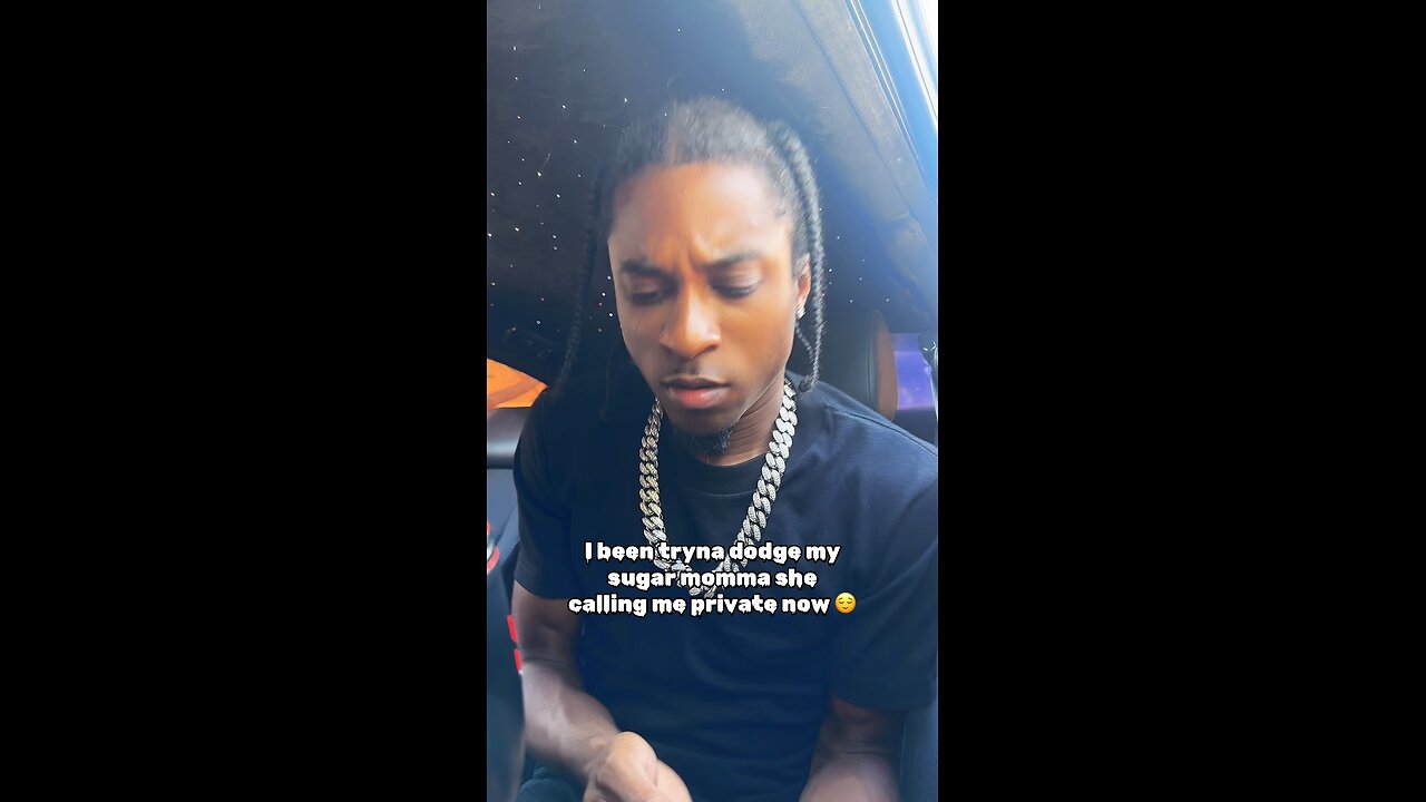 I been trying to dodge my sugar momma