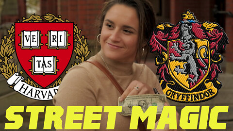 Magician Turns Harvard into Hogwarts