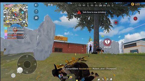 OP Denger Gameplay on free fire the best Moment 😂