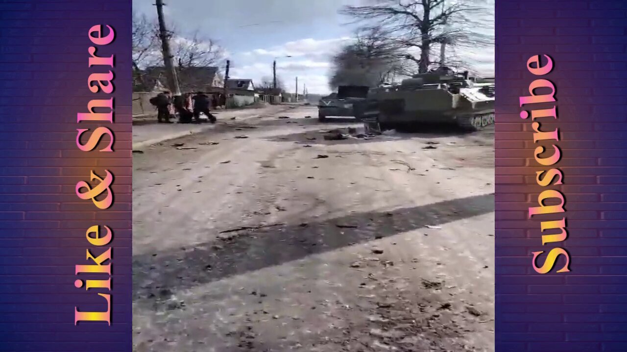 Ukrainian forces are looking for a column of Russian military equipment marked with the letter "V"