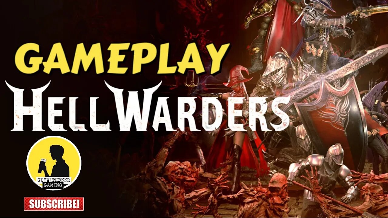 HELL WARDERS | GAMEPLAY [THIRD PERSON ACTION, TOWER DEFENCE]