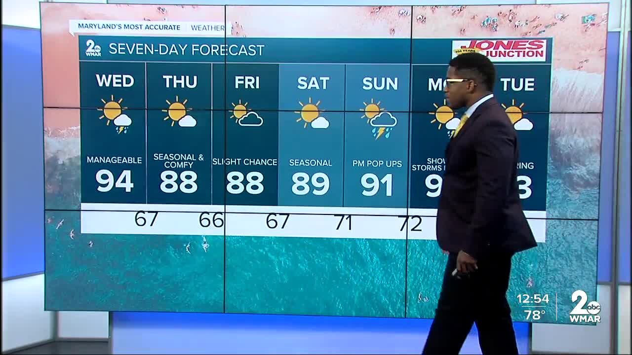 WMAR-2 News Weather at 11