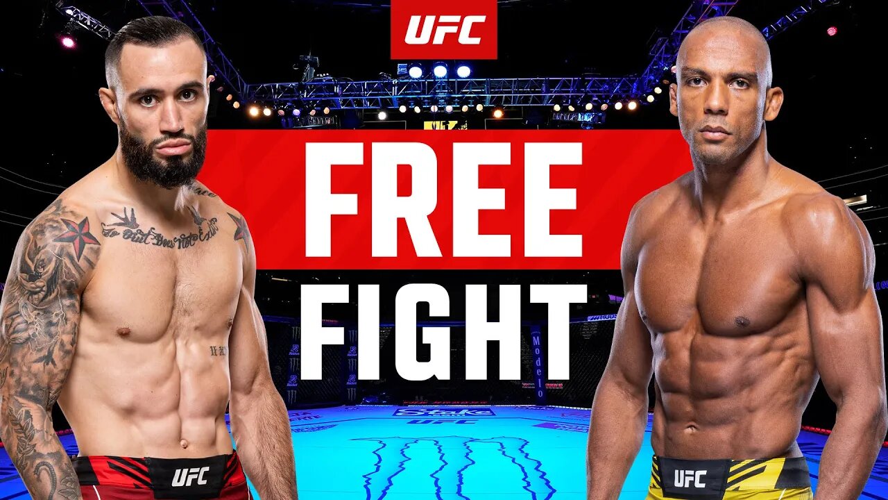 Edson Barboza vs Shane Burgos | FREE FIGHT | UFC Vegas 81