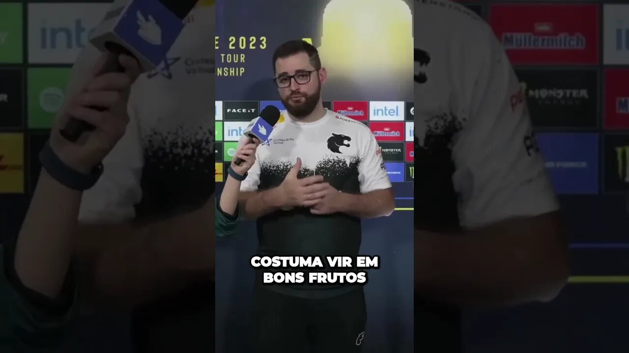 Superando os obstaculos juntos, essa é a formula para o sucesso no time de esports diz Fallen
