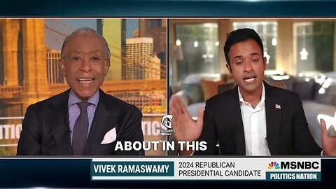 Vivek Ramaswamy OWNS AL Sharpton