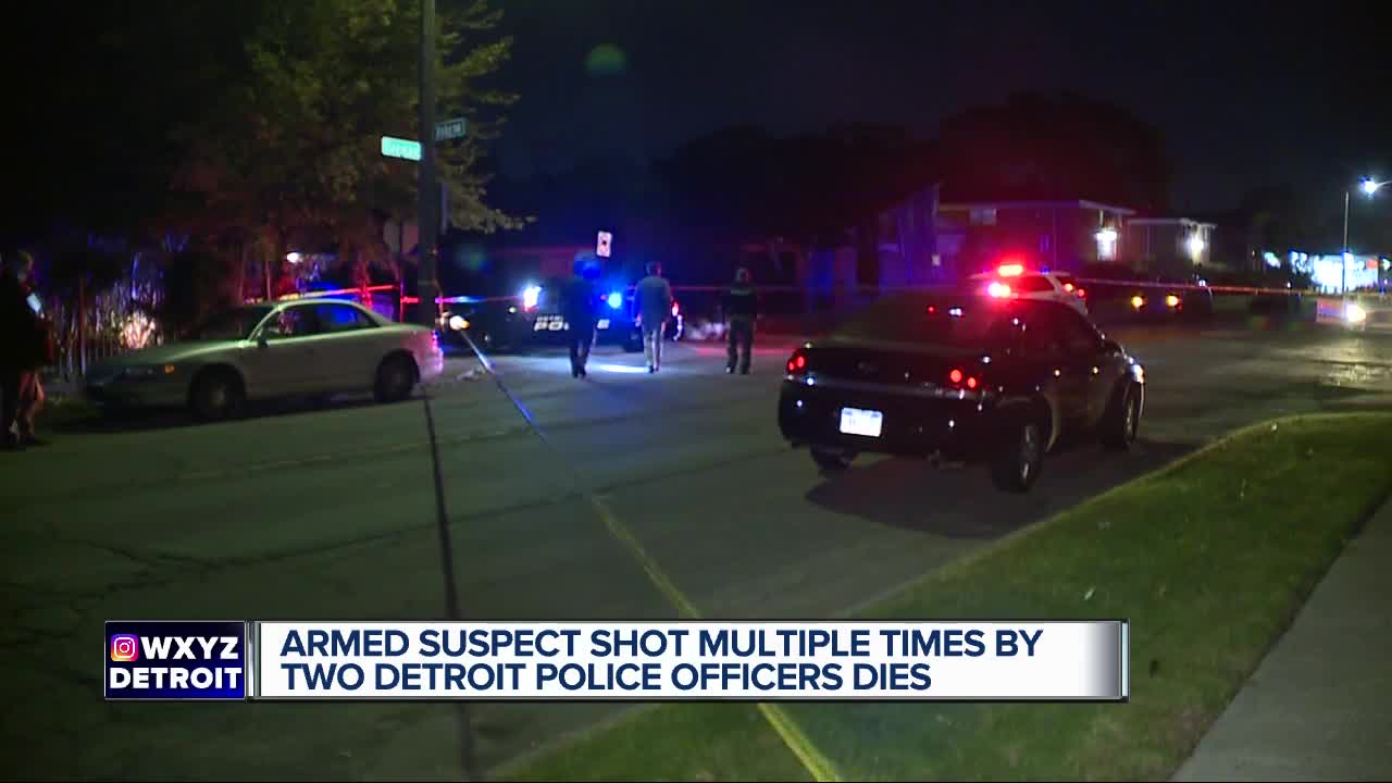 Suspect dies after officer-involved shooting on Detroit's west side