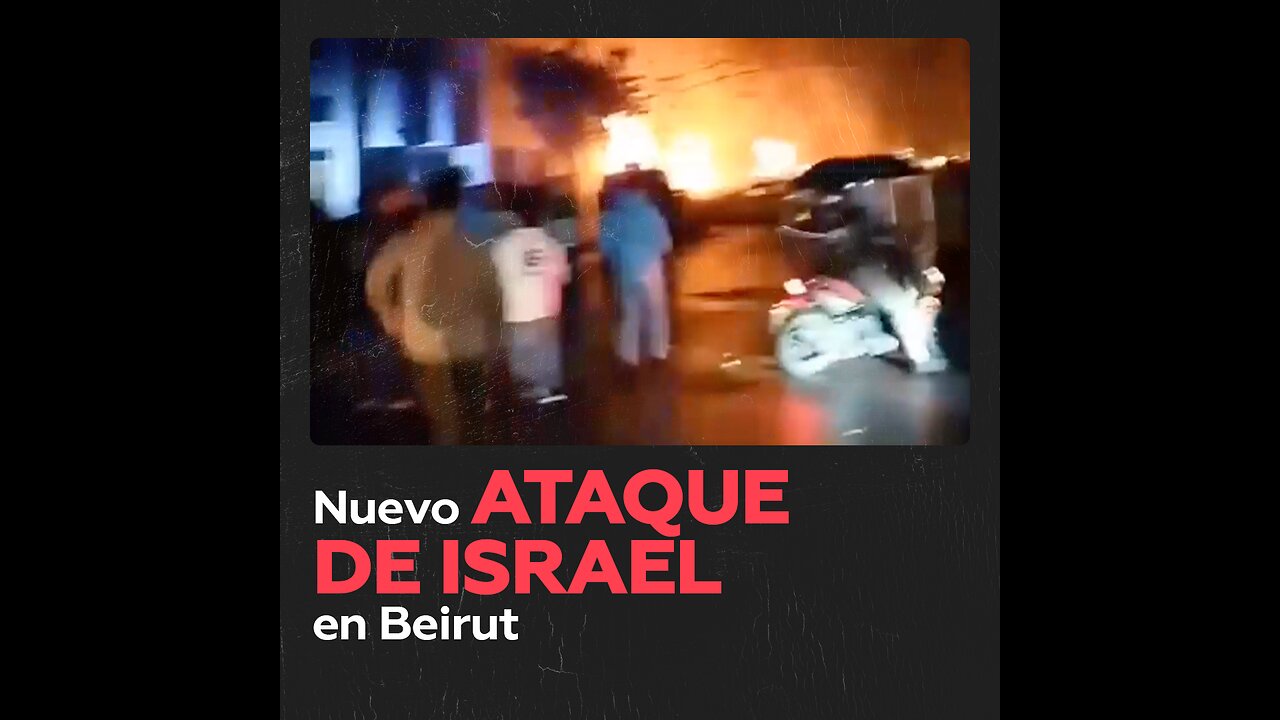 Las Fuerzas Armadas de Israel atacan el centro de Beirut