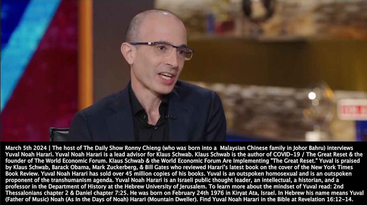 Yuval Noah Harari | "Humans Created Gods. In A Couple of Years, Even Religion Will Be Increasingly Created By This Alien Intelligence (Artificial Intelligence)." + "COVID Was the Moment When Surveillance Started Going Under the Skin."