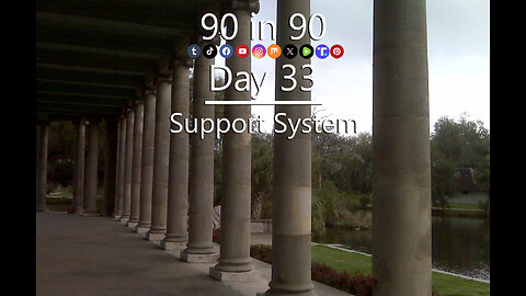 90 in 90 Day 33 - Building a Support System